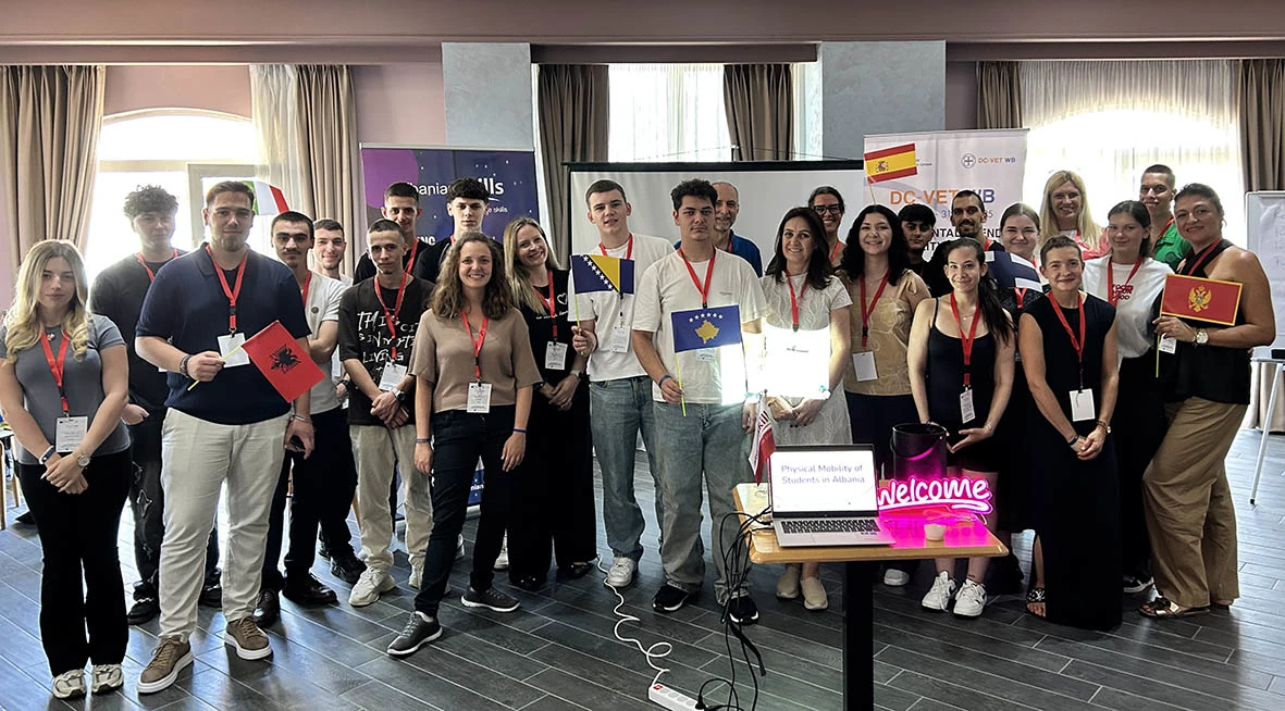 20. Students and teachers from six countries successfully completed training within the DC-VET WB project 2